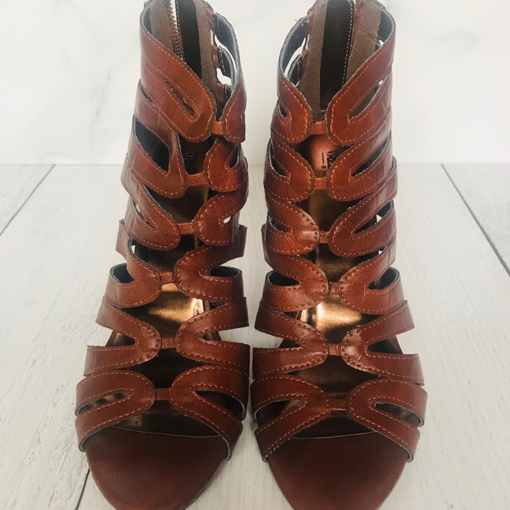 Women’s Dark Brown Lace Booties